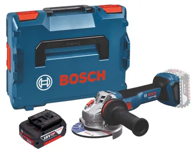 Immagine prodotto di Smerigliatrice angolare a batteria Bosch GWS 18V-11 Professional 18 V 125 mm Brushless + L-Boxx ( 06019N4102 ) - senza batteria, senza caricabatteria