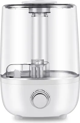 Obrázek produktu pro 4l ultrazvukový zvlhčovač vzduchu – difuzér vůní s otočením o 360°, s přídavnou tryskou, tichý, s automatickým vypínáním, do ložnice a kanceláře