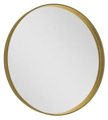 Produktbild von Sapho NOTION Spiegel im Rahmen, rund, ø 60cm, Gold matt