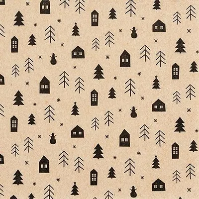 Produktbild von Servietten 33x33 cm - Forest Cottage