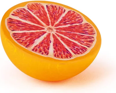 Produktbild von Erzi Grapefruit, halb - Kaufladenzubehör