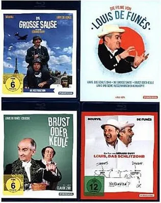 Produktbild von Louis de Funes Edition (4 Blu-rays)