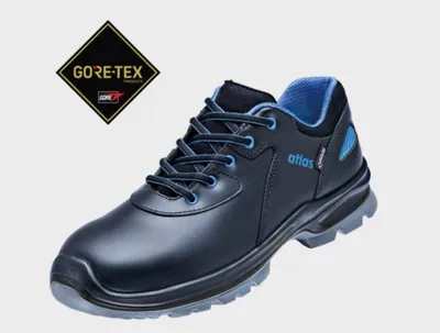 Produktbild von Atlas Sicherheitshalbschuh GTX 563 XP S3 SRC DGUV W10 Gr. 41 schwarz/royalblau