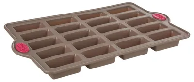 Produktbild von Universalbackform für Kuchen, mit Silikonbeschichtung, für 15 Stück