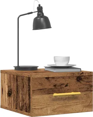 Zdjęcie produktu dla Szafka Nocna 2 pcs Stare drewno 35 x 35 x 20 cm