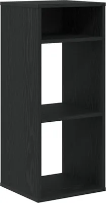 Image de vidaXL Bibliothèque noire 34x31x80 cm Bois composite