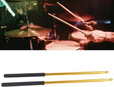 Leichtgewicht - Ergonomisch - Kompatibel mit Schlagzeugen - Aluminiumlegierung - Langlebig - Drumsticks