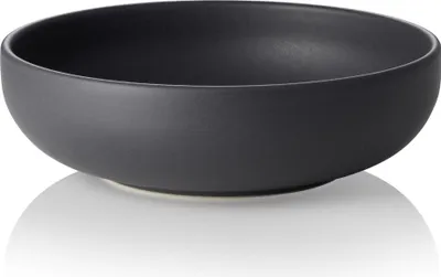 Produktbild von 6x Schale Ø 16 cm, 350 ml Steinzeug ROCKZZERO One Midnight schwarz matt