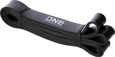 Produktbild von Widerstandsband für Sport – Effektives Fitnessband für Ganzkörpertraining 32 x 4.5 x 2080mm 15.88 - 38.56 kg Schwarz