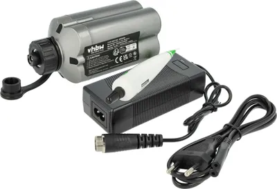Produktbild von vhbw Ladegerät inkl. Akku (5000 mAh) kompatibel mit Daiwa forsemaster SB400MM Li-Ion-Akkus