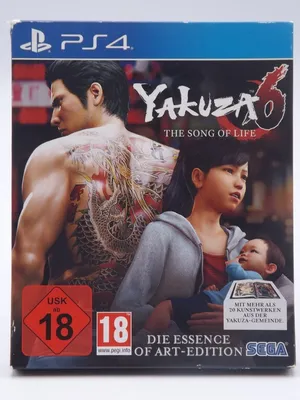 Obrázok produktu pre SEGA Yakuza 6: The Song of Life - Essence of Art Edition, PlayStation 4, M (Mature)