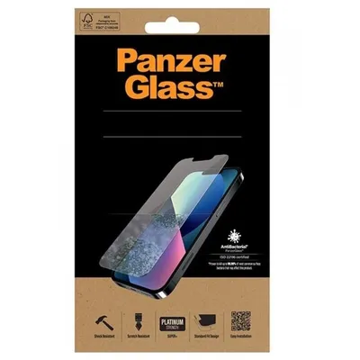 Obrázek produktu pro PanzerGlass ® Screen Protector Xiaomi Mi 11 | Mi 11 Ultra, Xiaomi, Xiaomi - Mi 11, Xiaomi - Mi 11 Ultra, Aplikace nasucho, Odolné proti poškrábání, Odolný proti nárazům, Antibakteriální, Průhledná, 1 kusů