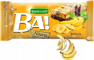 Obrázok produktu pre Bakalland 25707, Snack bars, Maize flour, Ovsené vločky, Ryžová múka, Pšeničné zrno, 40 g