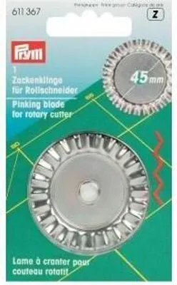 Produktbild von PRYM Zacken-Ersatzklinge für Rollschneider, Ø 45 mm