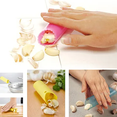 Produktbild von Kreatives Silikon -Peeling -Knoblauchschäler -Helfer nützliche Küchenwerkzeuggeräte
