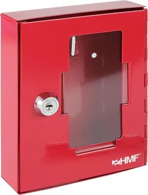 Produktbild von Schlüsselbox 15,0 x 12,0 x 4,0 cm RAL 3001 Signalrot