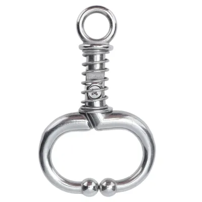 Produktbild von Rinder-Nasenring, Edelstahl, Rinder-Nasenklemme, Bullen-Kuh mit Feder, Nasenring für den Bauernhof