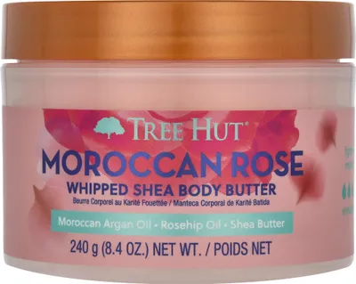 Produktbild von Moroccan Rose Tree Hut Whipped Shea Body Butter