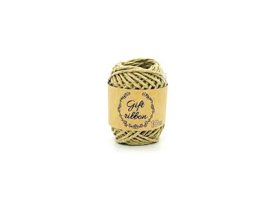 Immagine prodotto di Cordoncino di carta 10mx2mm beige