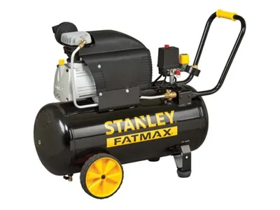 Produktbild von Stanley Fatmax Kompressor, 50 Liter, 8 bar, ölgeschmiert, horizontales Modell, 2 PS, 222 l/min