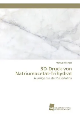 Produktbild von 3D-Druck von Natriumacetat-Trihydrat