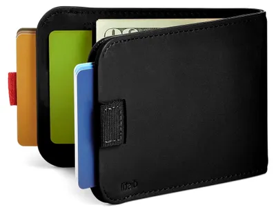Produktbild von Wally | Slim Bifold Wallets for Men - Minimalistische Bifold Wallets mit Geldklammer