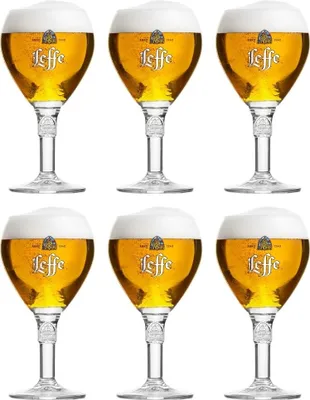 Obrázek produktu pro Sklenice na pivo Leffe 250 ml - 6 kusů