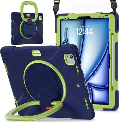 Produktbild von Tablethülle Kunststoff für Apple iPad Air 13 2026 / 2025 Hybrid Tasche Halterung