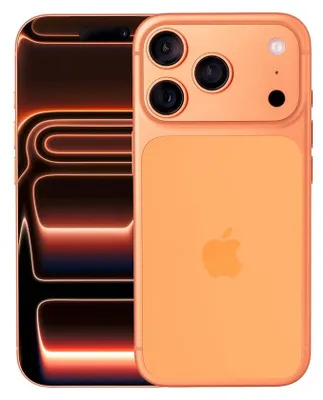 Zdjęcie produktu dla Apple iPhone 17 Pro Max , 17,5 cm (6.9"), 2868 x 1320 px, 1 TB, 48 MP, iOS 26, Pomarańczowy