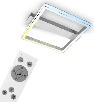 Produktbild von LED Deckenleuchte, alu-chrom, LED/26W