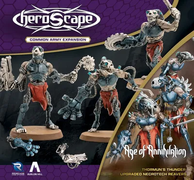 Produktbild von Heroscape – Erweiterung "Necrotech Reavers" – Miniaturen – Renegade Game Studios