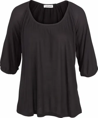 Produktbild von LASCANA Pyjama 2 -teilig schwarz Größe 56/58