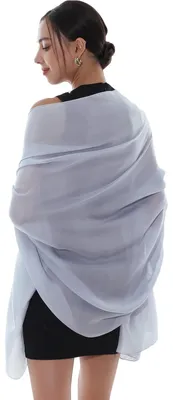 Immagine prodotto di Stola leggera da donna, confezione singola, sciarpa per l'abbigliamento