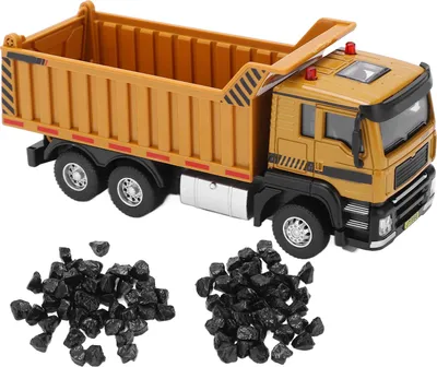 Zdjęcie produktu dla Model wywrotki inżynieryjnej ze stopu 1:50 Elastyczna zabawka na plac budowy dla dzieci i dekoracji domu