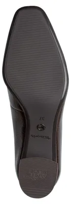 Produktbild von Tamaris Damen Pumps klassisch mit Blockabsatz matt und 1-22407-47, Größe:38 EU, Farbe:Braun
