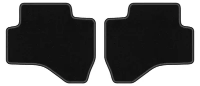 Immagine prodotto di Tappetini posteriori in moquette per Peugeot 107 2005-2014 (hatchback) – 2 pezzi, neri, su misura – Wielganizator LUX