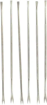Productafbeelding van Zeevruchtelepels RVS 19 cm - 6 Stuks