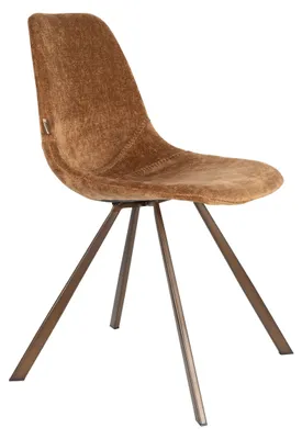 Produktbild von Dutchbone Franky Esszimmerstuhl Cognac - 2 er Set