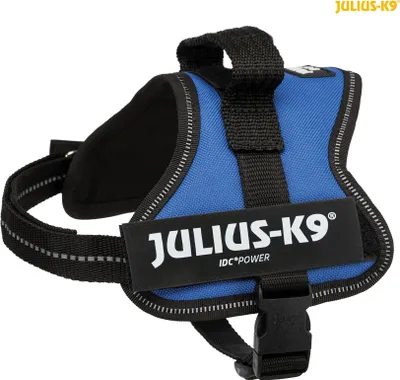 Image de Julius-K9® Powerharnais® Bébé 1–Mini 40–53 cm/22 mm bleu
