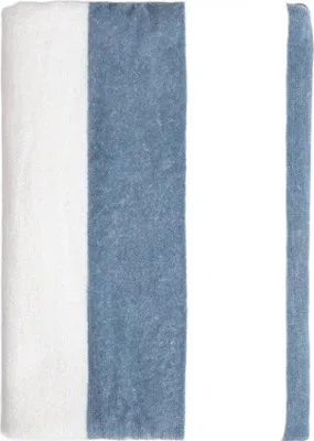 Zdjęcie produktu dla HOMLA Ręcznik LAWENA w biało błękitne pasy 70x130 cm