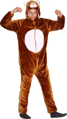 Produktbild von Foxxeo 13148 Deluxe Bären Kostüm, Größe:S