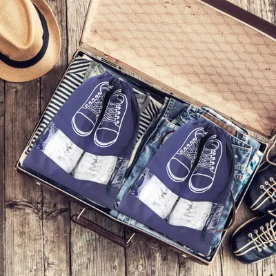 Obrázok produktu pre Úložná taška, taška na topánky, taška na šnúrky, taška na topánky, taška na šnúrky na topánky