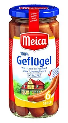 Produktbild von Drůbeží párky Meica, 6 kusů, 180 g