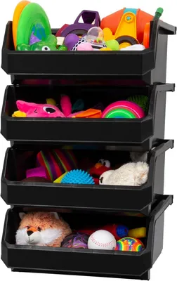 Obrázek produktu pro Plastové úložné boxy ReadySpace pro organizaci a uskladnění, vhodné do skříně, kuchyně