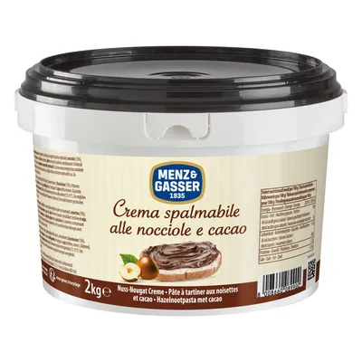 Produktbild von Menz & Gasser Nuss-Nougat-Creme 2 kg