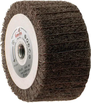 Produktbild von LUKAS Lamellenwalze LWM Normalkorund 100 x 50 mm Korn A 104/80 M14