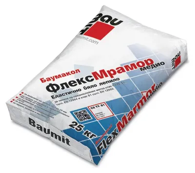 Zdjęcie produktu dla Klej Do Płytek Baumit Baumacol Flexmarmor Biały