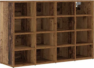 Immagine prodotto di vidaXL Scarpiera con ripiano in legno di recupero 103 x 30 x 67 cm Materiale a base di legno