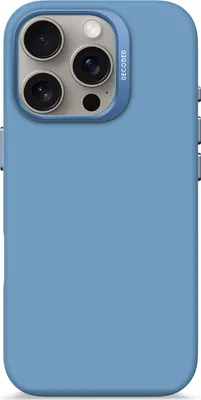 Zdjęcie produktu dla Decoded Silicone Case, Pokrowiec, Apple, iPhone 16 Pro, 16 cm (6.3"), Niebieski