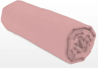 Zdjęcie produktu dla Prześcieradło z gumką LOVELY HOME LH71628, 140x190+30 cm, Pudrowy róż, 100% bawełna